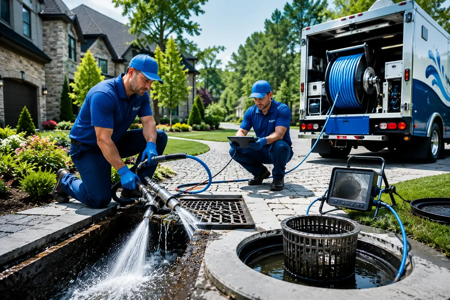 Local outdoor drain cleaning professionals in Davis Creek, CA